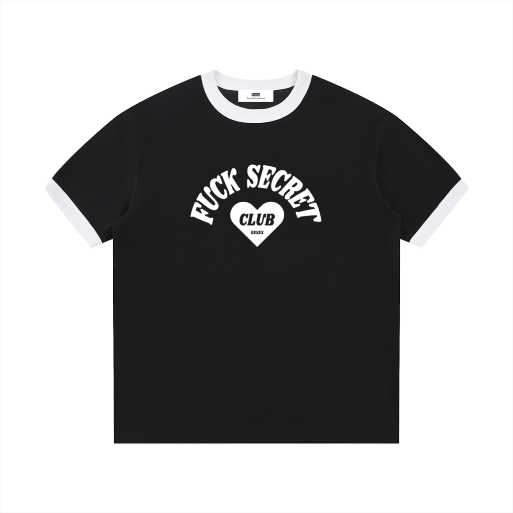secret tee black