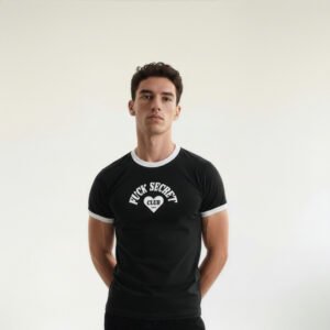 tee secret club black