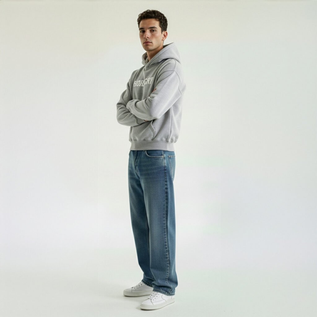 hoodie horngry grey