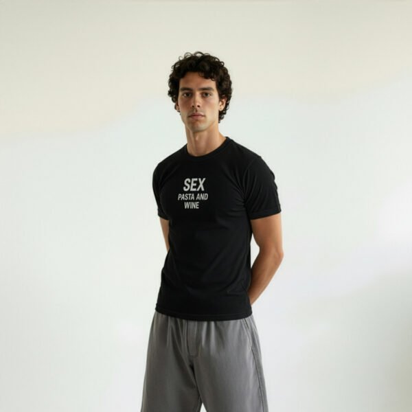 tee pasta black