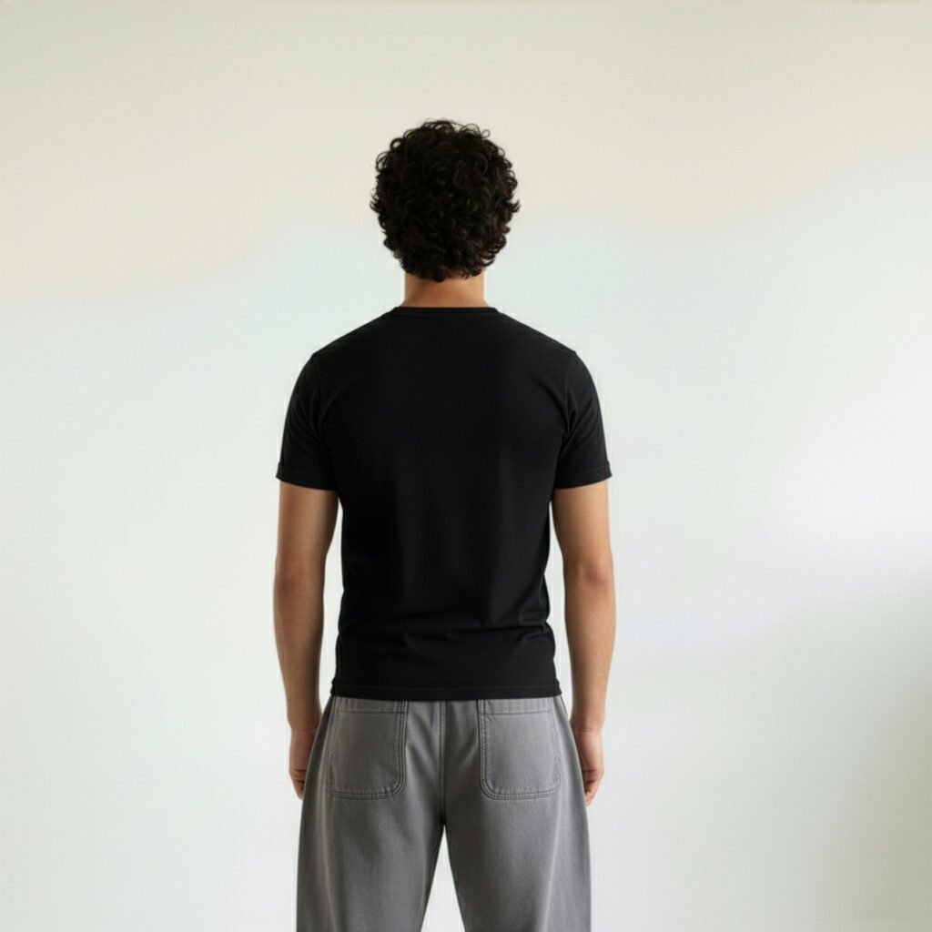 tee pasta black