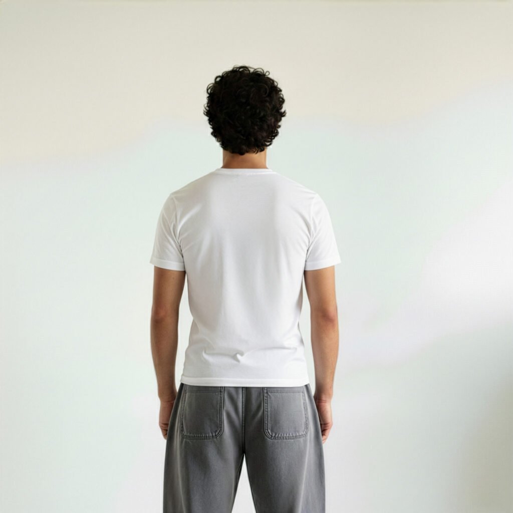 tee pasta white